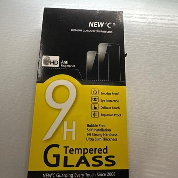 NEW'C 3 Pack Designed for iPhone 14 iPhone 13 iPhone 13 Pro 6.1 inches Protector - Picture 1 of 8